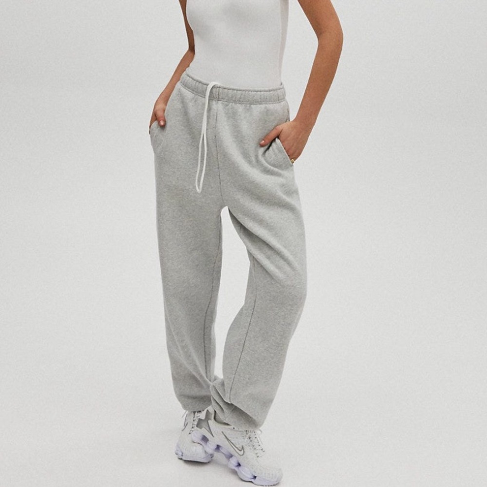 TNA oversized boyfriend sweatpants from Aritzia